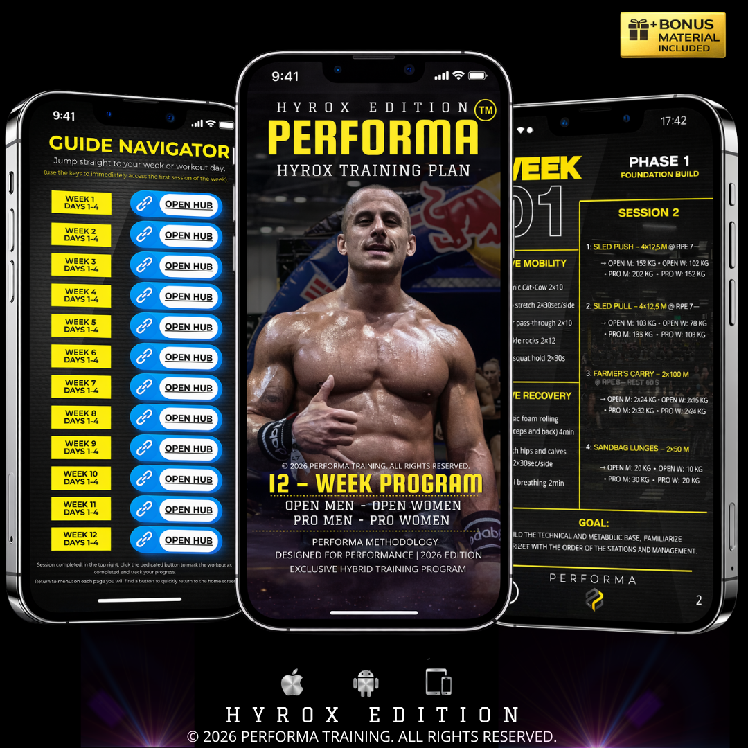 HYROX PERFORMA™ | 12-Week Elite Race Protocol