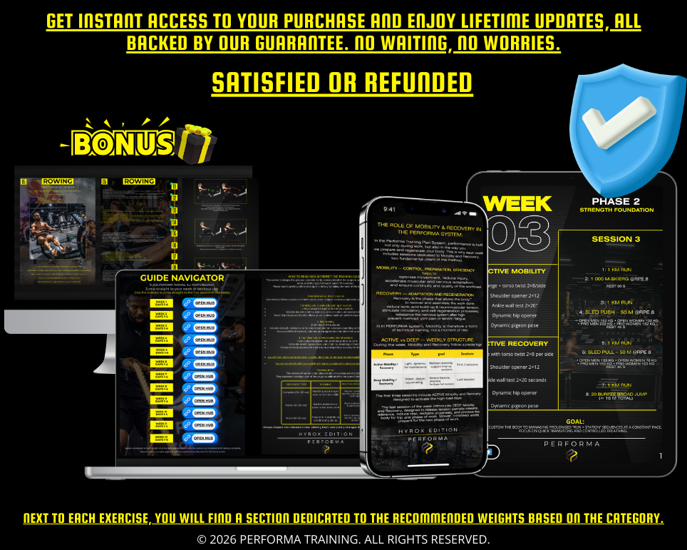 12-Week HYROX Training Plan